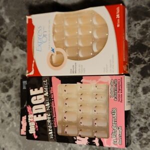 French tip Press-on nails